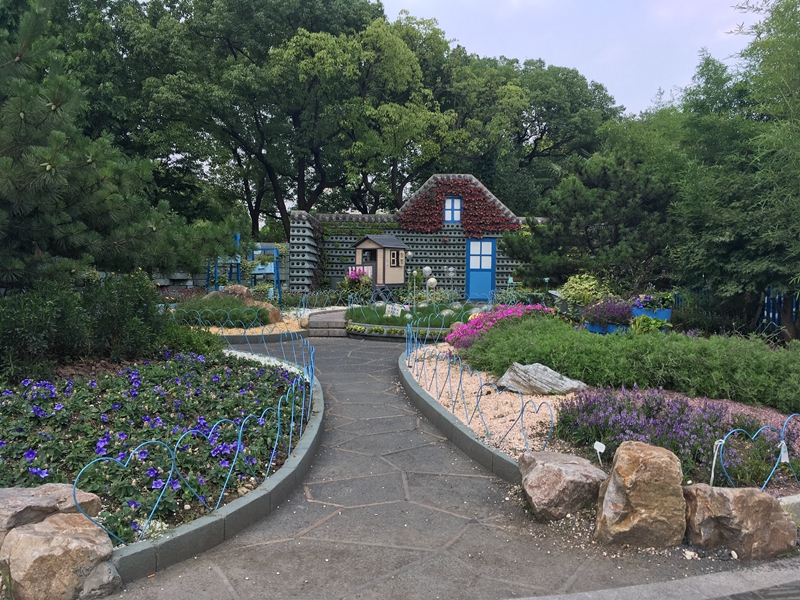 走进上海植物园里那些紫色的盛夏小花园