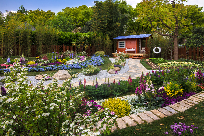 共同战疫云赏花展│中外庭院之当蔬菜遇上花园一