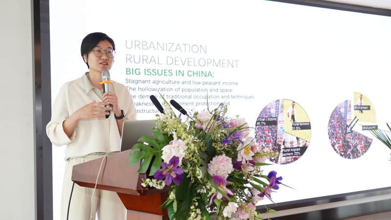 上海交通大学设计学院宋东瑾博士上海植物园科研中心主任肖月娥博士与