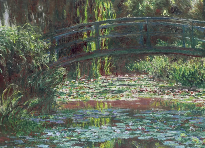 图4. 克劳德·莫奈，《睡莲池》，1900年，布面油画，89.8x101.0厘米，芝加哥艺术博物馆.jpg